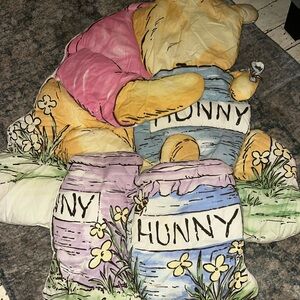Colorful Winnie the Pooh Honey Pot Pillow Set